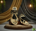 Bisma Handmade Leather Gulistan Sandals – Perfect for Summer, Party & Wedding Wear(B26)